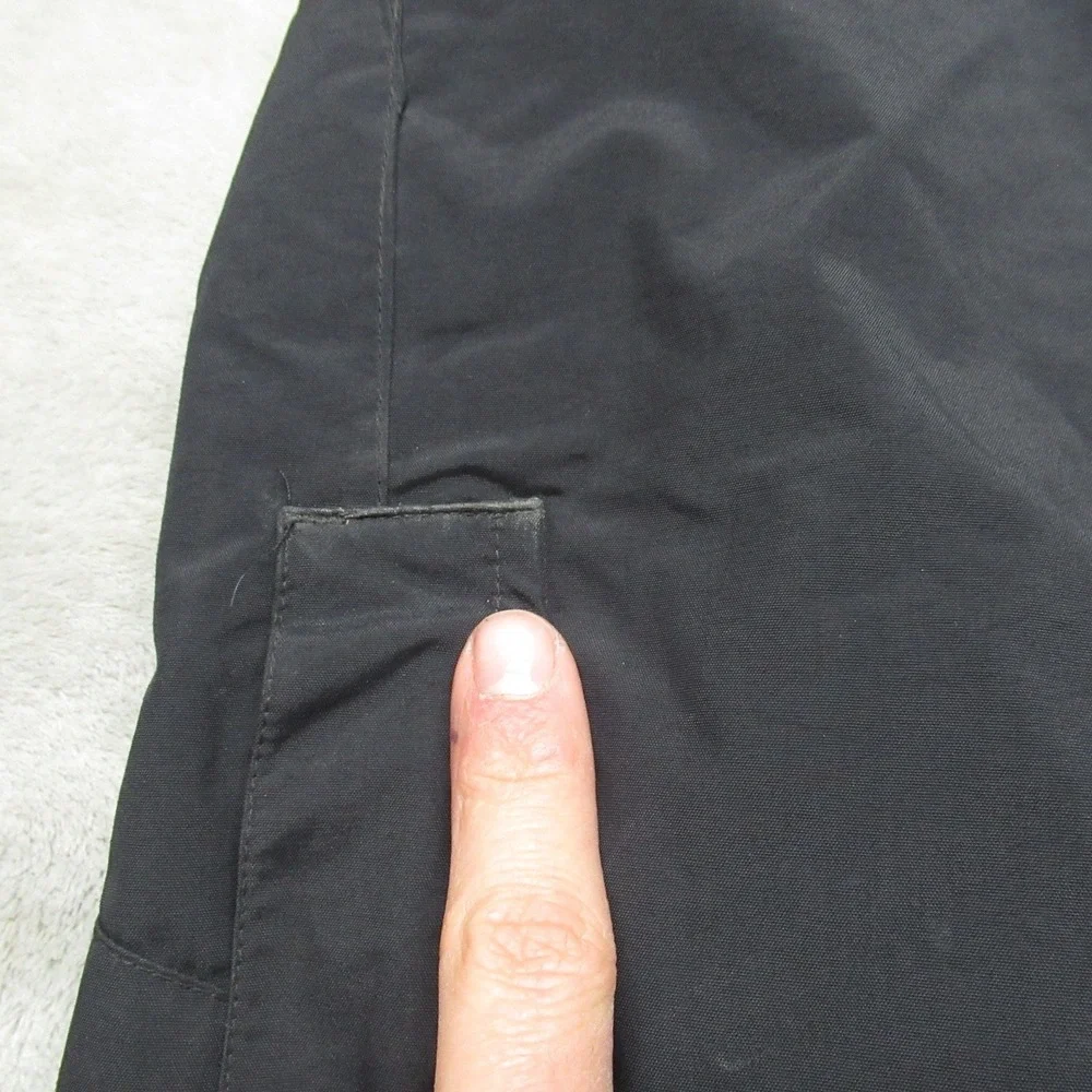 Volcom Snow Pants Mens‎ Large Black Thermonite Insulated Waterproof Slopes 38x33